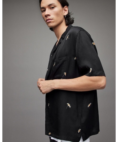 ALLSAINTS(オールセインツ)の「DAISY FLORAL SHIRT | DAISY FLORAL シャツ(シャツ/ブラウス・メンズ・ブラック・S/M/L/XS)」の11枚目の写真