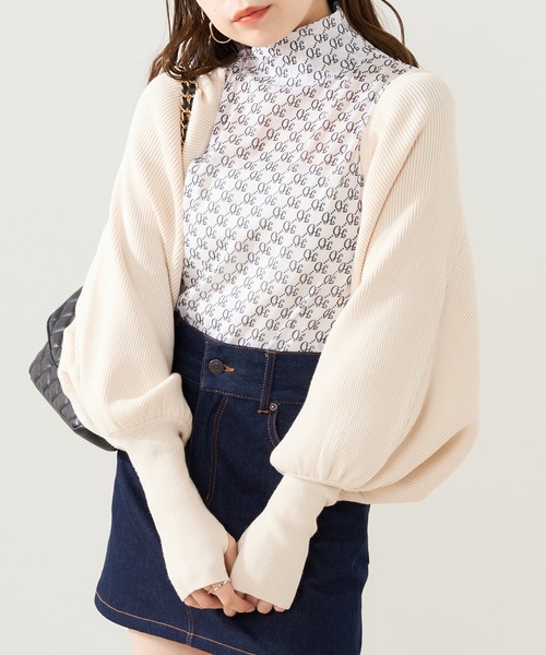 【WEB限定】リボンリブボレロ+タンクロングワンピースSET
