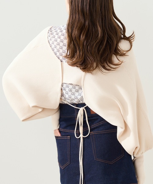 【WEB限定】リボンリブボレロ+タンクロングワンピースSET