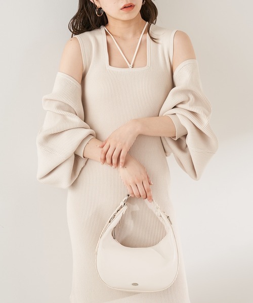 【WEB限定】リボンリブボレロ+タンクロングワンピースSET