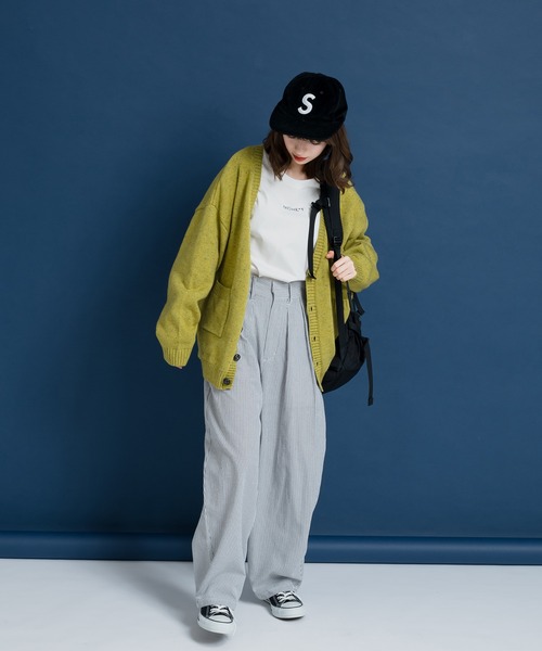 MUHET(ミュエータ)の「サッカーストライプバギーパンツ(その他パンツ・レディース・ブラック・SMALL/MEDIUM/X-LARGE)」の8枚目の写真