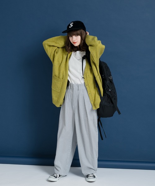 MUHET(ミュエータ)の「サッカーストライプバギーパンツ(その他パンツ・レディース・ブラック・SMALL/MEDIUM/X-LARGE)」の3枚目の写真