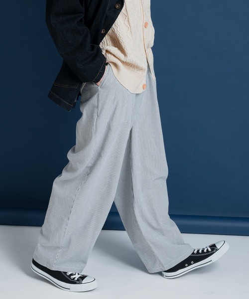 MUHET(ミュエータ)の「サッカーストライプバギーパンツ(その他パンツ・レディース・ブラック・SMALL/MEDIUM/X-LARGE)」の17枚目の写真