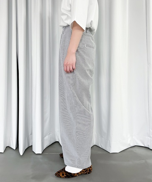 MUHET(ミュエータ)の「サッカーストライプバギーパンツ(その他パンツ・レディース・ブラック・SMALL/MEDIUM/X-LARGE)」の18枚目の写真