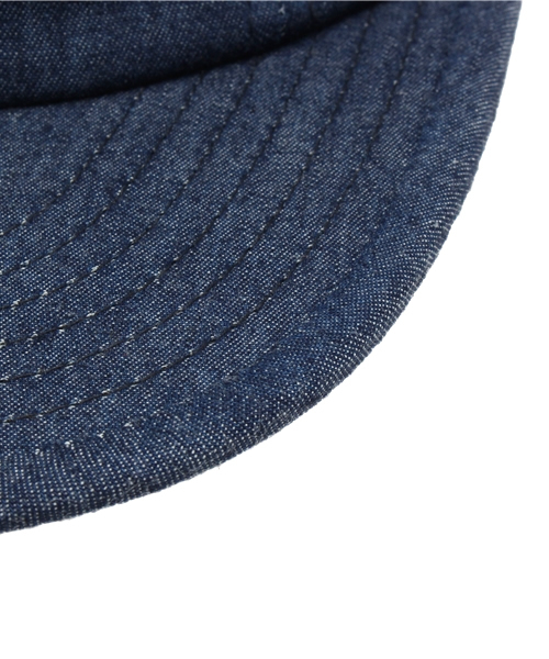Lui's（ルイス）の「1sin(イッシン) CAMP CAP（キャップ・メンズ・インディゴブルー・FREE）」の4枚目の写真