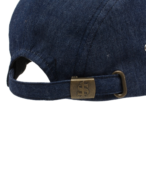 Lui's（ルイス）の「1sin(イッシン) CAMP CAP（キャップ・メンズ・インディゴブルー・FREE）」の5枚目の写真