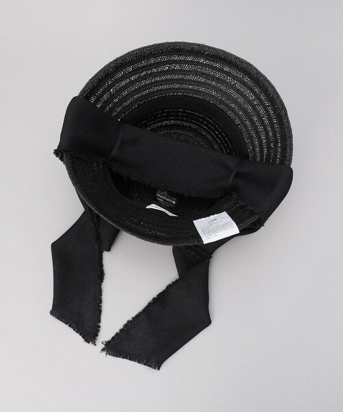 Firsthand（ファーストハンド）の「La Maison de Lyllis/ラ メゾン ド リリス CLOCHE SCARF / クロッシェハット（ハット・レディース・ブラック/ナチュラル・ONE SIZE）」の9枚目の写真