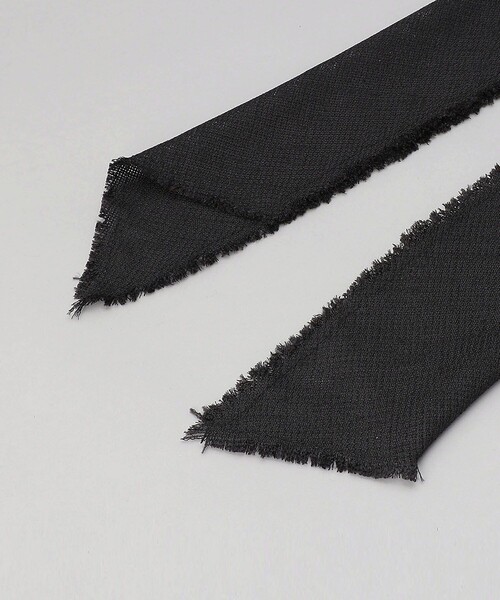 Firsthand（ファーストハンド）の「La Maison de Lyllis/ラ メゾン ド リリス CLOCHE SCARF / クロッシェハット（ハット・レディース・ブラック/ナチュラル・ONE SIZE）」の11枚目の写真