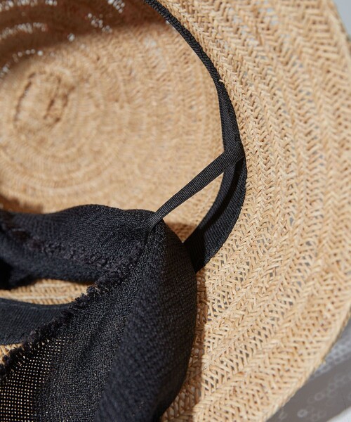 Firsthand（ファーストハンド）の「La Maison de Lyllis/ラ メゾン ド リリス CLOCHE SCARF / クロッシェハット（ハット・レディース・ブラック/ナチュラル・ONE SIZE）」の13枚目の写真