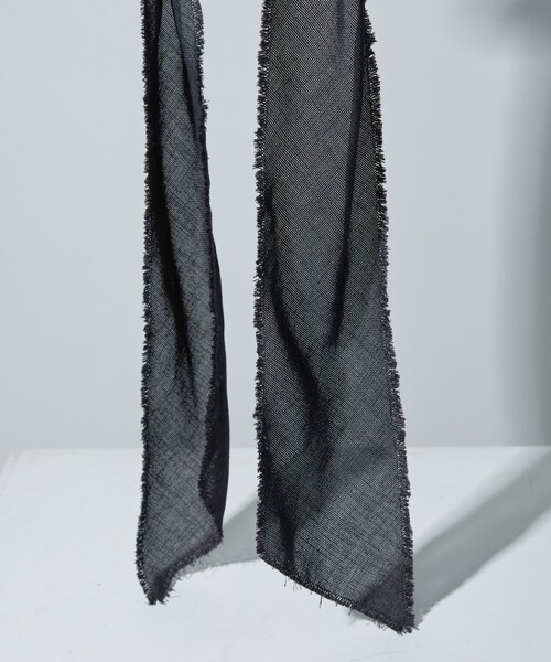 Firsthand（ファーストハンド）の「La Maison de Lyllis/ラ メゾン ド リリス CLOCHE SCARF / クロッシェハット（ハット・レディース・ブラック/ナチュラル・ONE SIZE）」の15枚目の写真