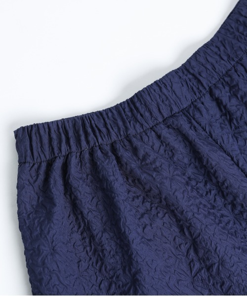 AMELY(エミリー)の「バッグリボンセットアップ(セットアップ・レディース・ホワイト/ネイビー/ブラック・M/L)」の12枚目の写真