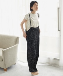 AMERICAN HOLIC | バックリボンキャミサロペット(サロペット/オーバーオール)