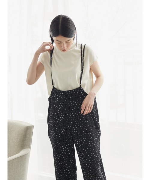 AMERICAN HOLIC（アメリカンホリック）の「バックリボンキャミサロペット（サロペット/オーバーオール・レディース・ブラック/ドット・M/L）」の11枚目の写真