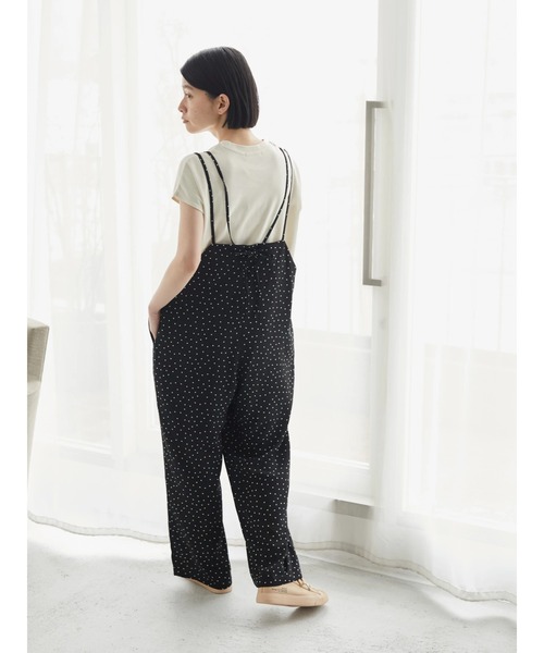 AMERICAN HOLIC（アメリカンホリック）の「バックリボンキャミサロペット（サロペット/オーバーオール・レディース・ブラック/ドット・M/L）」の13枚目の写真