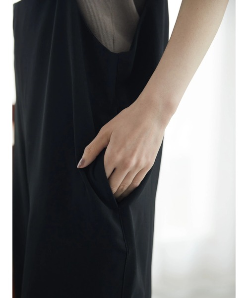 AMERICAN HOLIC（アメリカンホリック）の「バックリボンキャミサロペット（サロペット/オーバーオール・レディース・ブラック/ドット・M/L）」の20枚目の写真