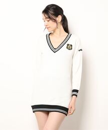 《rienda suelta》ジャガードワンピース ゴルフウエア