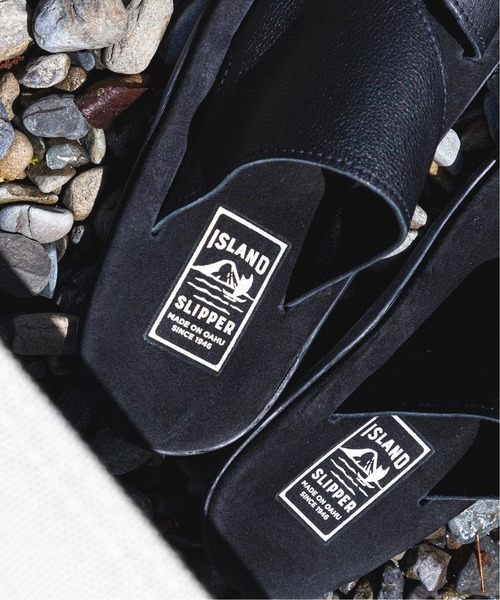 ISLAND SLIPPER（アイランドスリッパ）の「【ISLAND SLIPPER / アイランド スリッパ】別注 ストラップサンダル（サンダル・メンズ・ブラック・8/10/9/7）」の3枚目の写真
