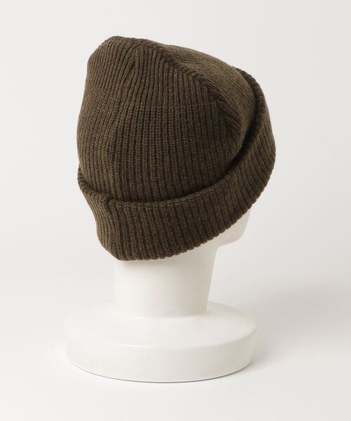 wonderland(ワンダーランド)の「Slub knit cap(ニットキャップ/ビーニー・メンズ・オレンジ/オリーブ・ONESIZE)」の12枚目の写真