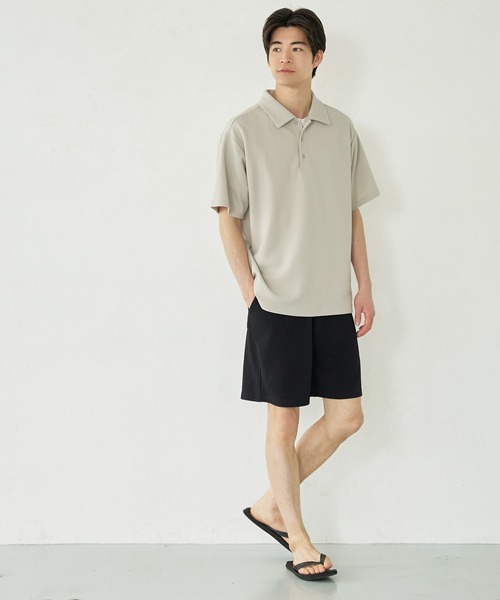coca(coca)(コカ)の「エンボスハーフパンツ(その他パンツ・メンズ・ブラック/ネイビー・M/L)」の5枚目の写真