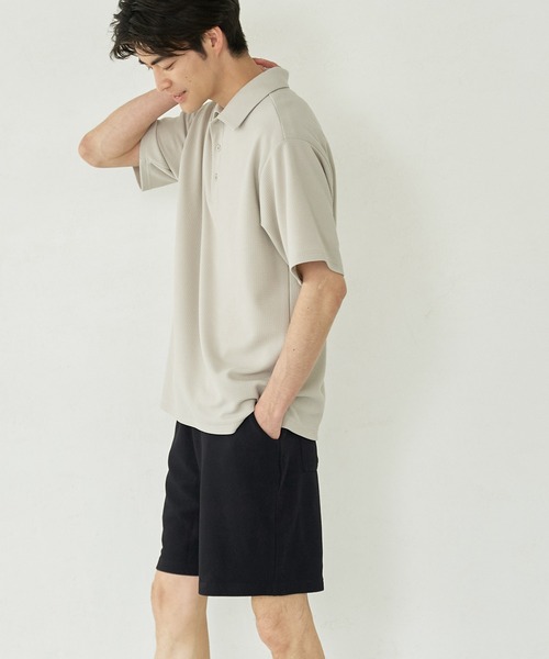 coca(coca)(コカ)の「エンボスハーフパンツ(その他パンツ・メンズ・ブラック/ネイビー・M/L)」の6枚目の写真
