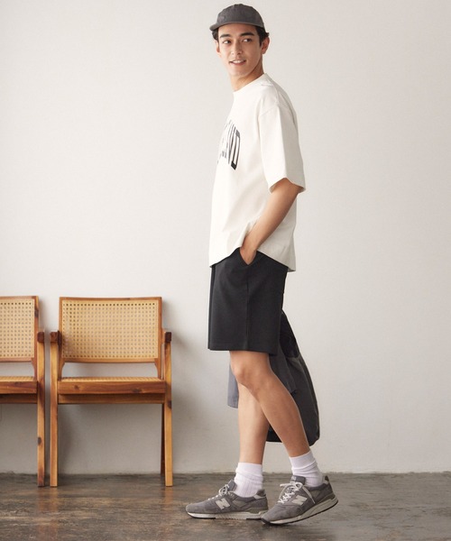coca(coca)(コカ)の「エンボスハーフパンツ(その他パンツ・メンズ・ブラック/ネイビー・M/L)」の9枚目の写真