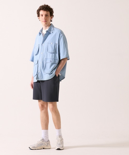 coca(coca)(コカ)の「エンボスハーフパンツ(その他パンツ・メンズ・ブラック/ネイビー・M/L)」の12枚目の写真