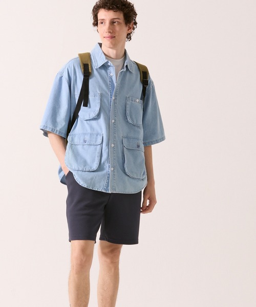 coca(coca)(コカ)の「エンボスハーフパンツ(その他パンツ・メンズ・ブラック/ネイビー・M/L)」の15枚目の写真