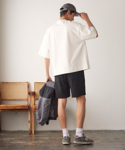 coca(coca)(コカ)の「エンボスハーフパンツ(その他パンツ・メンズ・ブラック/ネイビー・M/L)」の11枚目の写真
