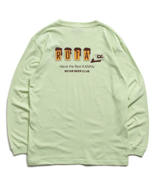 Have the Best KANPAI LS Tee BEER カンパイ バックプリント ロンTee（Tシャツ/カットソー）｜ROTAR（ローター）