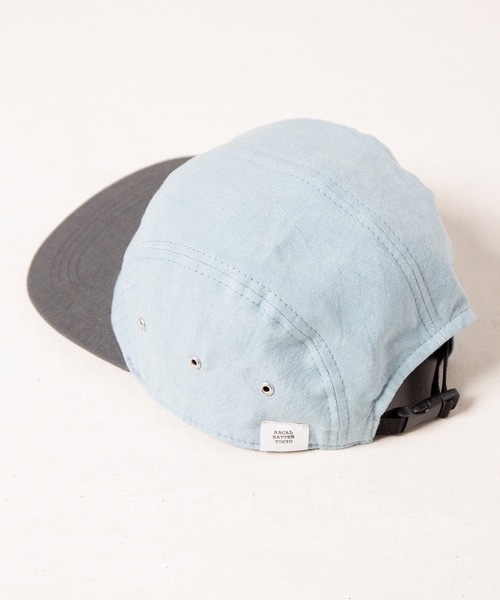 RACAL（ラカル）の「Linen Jet Cap 2 / リネンジェットキャップ2（キャップ・メンズ・ベージュ系その他/ブラック/ブルー系その他・FREE）」の12枚目の写真