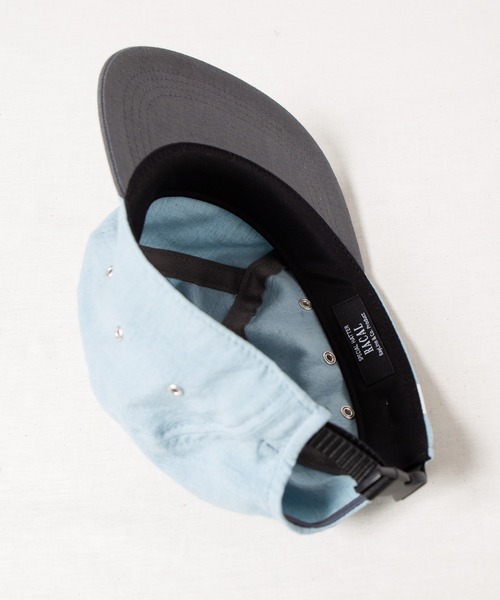 RACAL（ラカル）の「Linen Jet Cap 2 / リネンジェットキャップ2（キャップ・メンズ・ベージュ系その他/ブラック/ブルー系その他・FREE）」の7枚目の写真