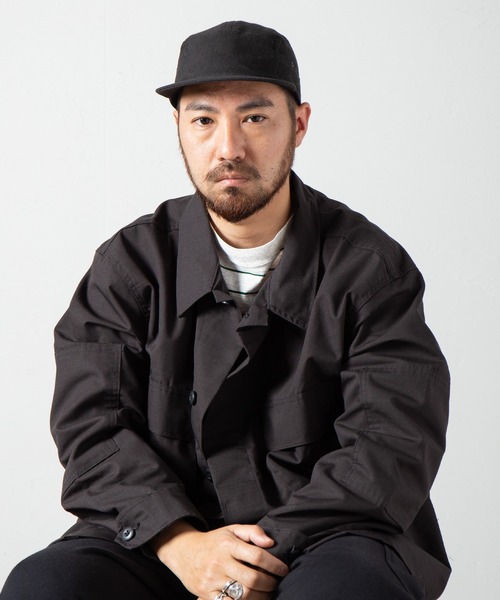 RACAL（ラカル）の「Linen Jet Cap 2 / リネンジェットキャップ2（キャップ・メンズ・ベージュ系その他/ブラック/ブルー系その他・FREE）」の13枚目の写真