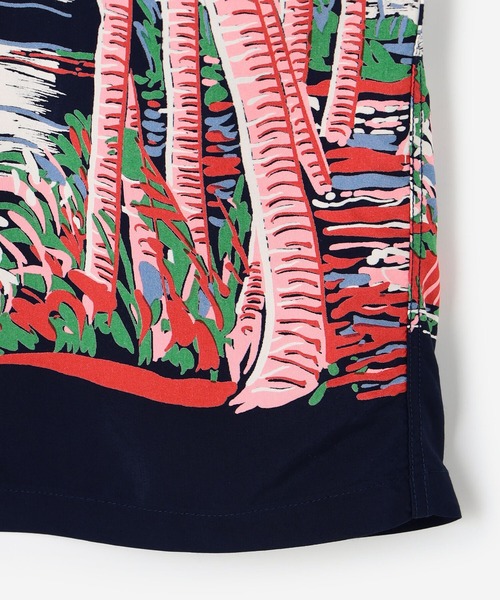 DUKE KAHANAMOKU（デューク カハナモク）の「DUKE KAHANAMOKU | ハワイアンシャツ ココナッツパーム＆ダイヤモンドヘッド MEN（シャツ/ブラウス・メンズ・ブルー系その他5・X-LARGE/LARGE）」の5枚目の写真