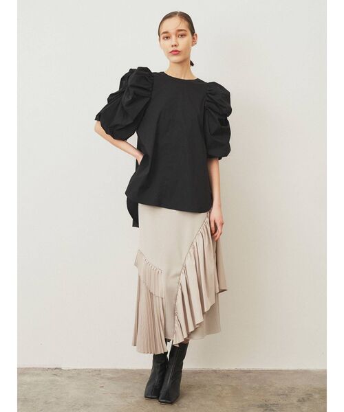 ELENDEEK（エレンディーク）の「ショートレザーブーツ（ブーツ・レディース・ブラック/ブラウン・37/38）」の9枚目の写真