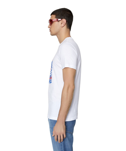 N324 DIESEL ディーゼル プリントTシャツ セール】メンズ Tシャツ プリント（Tシャツ/カットソー）｜DIESEL