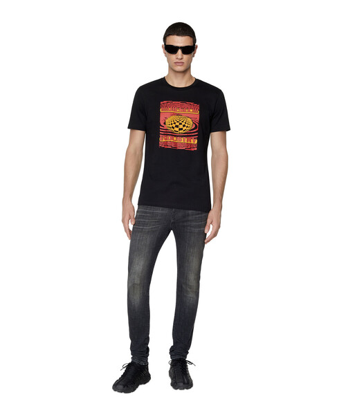 DIESEL（ディーゼル）の「メンズ Tシャツ プリント（Tシャツ