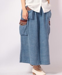 MARAI（マーライ）の「MARAI 刺繍エスニックロングスカート（スカート）」