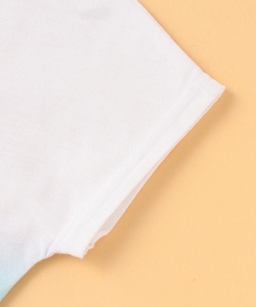 kladskap（クレードスコープ）の「ペンギン/サメ段染め風半袖Tシャツ（Tシャツ/カットソー・キッズ・エメラルド/ターコイズブルー・120cm/90cm/100cm/110cm/130cm）」の6枚目の写真