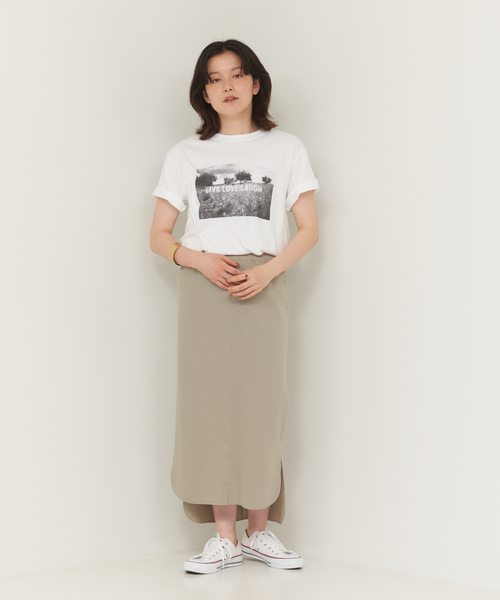 collex（コレックス）の「フォトプリントTシャツ（Tシャツ/カットソー・レディース・ホワイト系その他/ホワイト系その他2・フリー）」の7枚目の写真