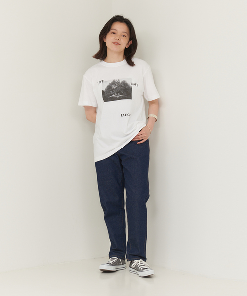 collex（コレックス）の「フォトプリントTシャツ（Tシャツ/カットソー・レディース・ホワイト系その他/ホワイト系その他2・フリー）」の3枚目の写真