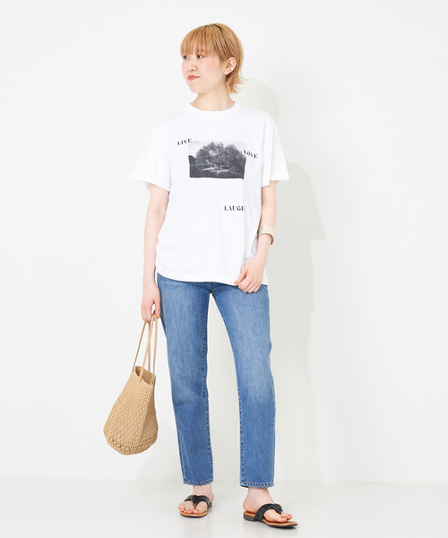 collex（コレックス）の「フォトプリントTシャツ（Tシャツ/カットソー・レディース・ホワイト系その他/ホワイト系その他2・フリー）」の12枚目の写真