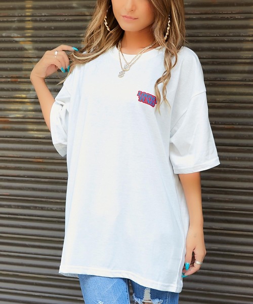 babyShoop（ベイビーシュープ）の「LOONEY TUNES 半袖TOPS【BP】（Tシャツ/カットソー・レディース・ベージュ/ホワイト/グレー・FREE）」の22枚目の写真