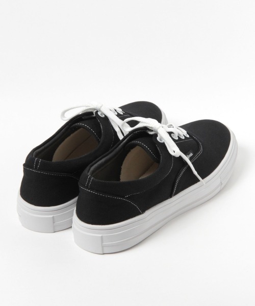 BAYFLOW(ベイフロー)の「キャンバスローカットスニーカー(スニーカー・メンズ・ブラック/ベージュ/グリーン・SMALL/MEDIUM)」の7枚目の写真