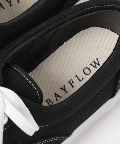BAYFLOW(ベイフロー)の「キャンバスローカットスニーカー(スニーカー・メンズ・ブラック/ベージュ/グリーン・SMALL/MEDIUM)」の13枚目の写真