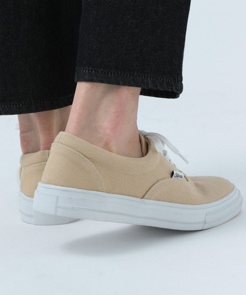 BAYFLOW(ベイフロー)の「キャンバスローカットスニーカー(スニーカー・メンズ・ブラック/ベージュ/グリーン・SMALL/MEDIUM)」の20枚目の写真