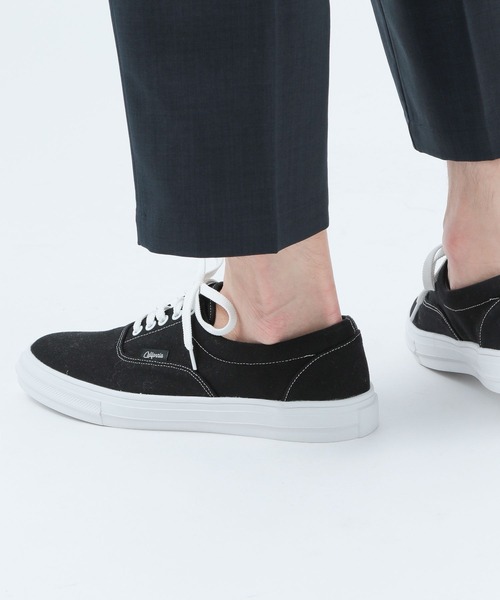 BAYFLOW(ベイフロー)の「キャンバスローカットスニーカー(スニーカー・メンズ・ブラック/ベージュ/グリーン・SMALL/MEDIUM)」の19枚目の写真
