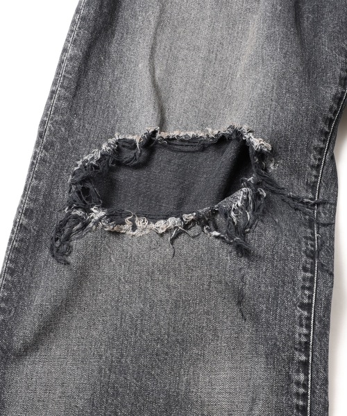 Jieda（ジエダ）の「DAMAGE ONE TUCK WIDE STRAIGHT DENIM（デニム