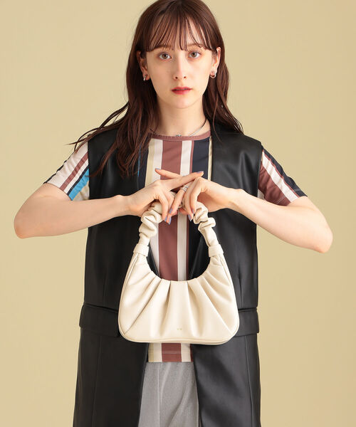 Ray BEAMS（レイビームス）の「JW PEI / Gabbi Bag（メッセンジャーバッグ・レディース・ライトブルー/ピンク/アイボリー・ONE SIZE）」の5枚目の写真