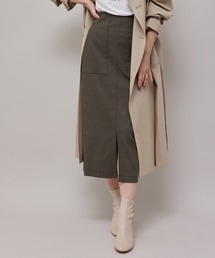 ROPE' | 【Oggi10月号掲載】22AW/ポケット付きチェックタイトスカート(スカート)