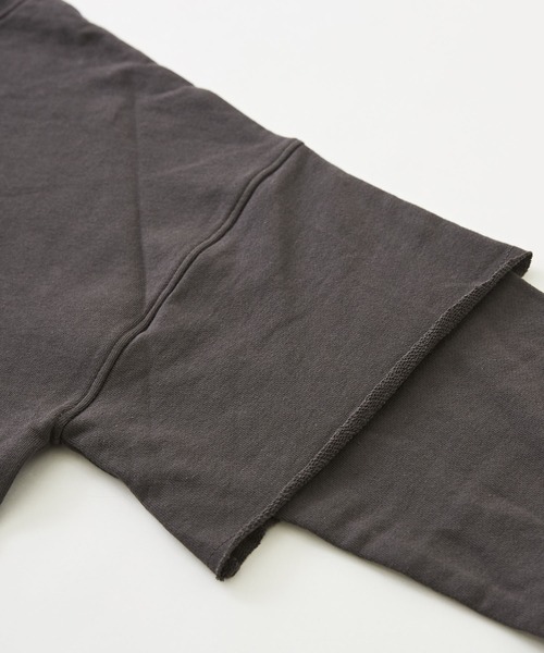 CUBE SUGAR（キューブシュガー）の「WEB限定無地スウェットレイヤード風長袖チュニック（チュニック・レディース・サックスブルー/ナチュラル/チャコールグレー/ピンク・M）」の19枚目の写真